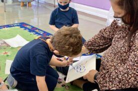 A Day With St. Ephrem’s Pre-K 4 Class: ‘The Hardest We’ve Ever Worked’