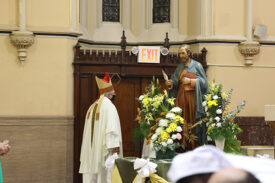 Bishop DiMarzio Celebrates Feast Day of St. Jerome at St. Jerome’s Parish