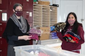 St. Saviour High School Student Spearheads Christmas Collection for Military
