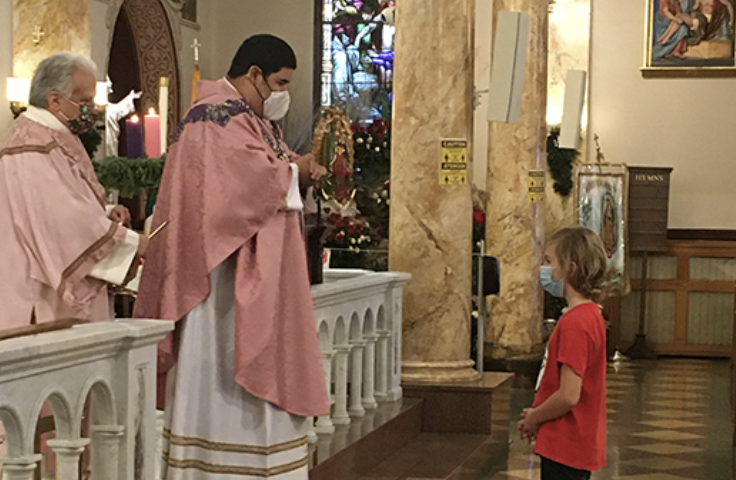 Boy Gets Special Birthday Present — Blessing From Priest - Vimarsana News