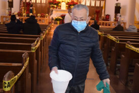 Parishioners Help Churches Start With a Clean Slate Each Week