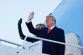Trump Highlights Accomplishments on His Way Out of White House