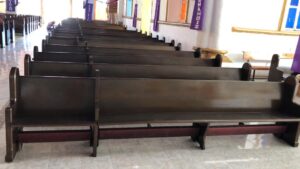 Diocese of Brooklyn Donates Pews to Cathedral in Haiti