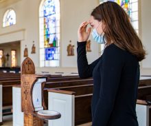 Holy Water Fonts Adapt to Pandemic Times