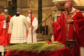Only in Print: Palm Sunday Mass Returns After Pandemic’s One-Year Mark