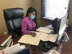 A Day in the Life of Church Secretary Evelyn Sánchez