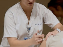Only in Print: Senior Nursing Students Join Efforts In Administering COVID-19 Vaccines