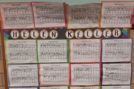 Our Lady of Grace Students Learn Braille