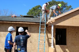 Only in Print: Xavier Students Continue To Help Build Healthcare Hero’s ‘Forever Home’