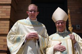Seminarian Brendon Harfmann Ordained Transitional Deacon at Home Parish of St. Matthias