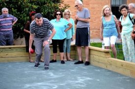 St. Bernard’s New Bocce Court Is a Big Hit