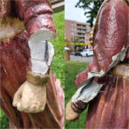 Police Hunt Vandal Who Damaged Statue of St. Bernadette at Queens Church