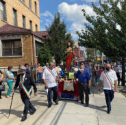 Parishioners Shrug Off Summer Heat to Invoke St. Rocco