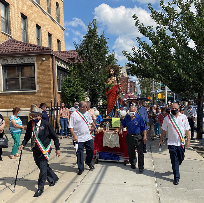 Parishioners Shrug Off Summer Heat to Invoke St. Rocco The Tablet