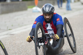 Only In Print: Post-9/11 Army Veteran Continues To Serve on Team USA With His Bike