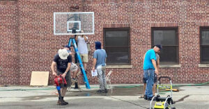 Catholic Academy Basketball Courts Have ‘Fresh’ New Look