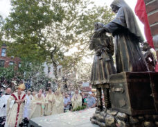 Mother Cabrini Monument Procession Is A Victory Lap For Her Devotees