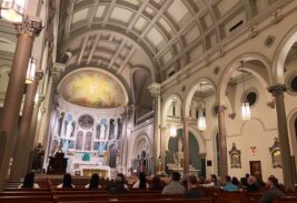 Vigil Held In Houston Catholic Church To Pray For Astroworld Festival Victims