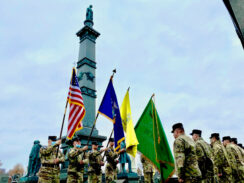Modern-Day New York Guardsmen Honor Civil War ‘Irish Brigade’