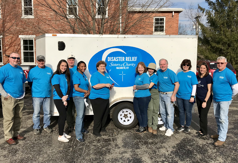 Sisters Of Charity Relief Team Clears Away Tornado-Wrought Debris ...