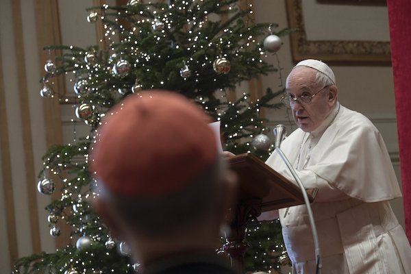 POPE CHRISTMAS GREETINGS CURIA