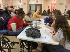 For Nursing Home Residents, Years Melt Away When Students Come