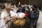 POPE BAPTISM MASS VATICAN
