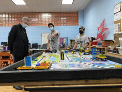 Catholic Schools Week Starts With Robotics Demonstration For Bishop Brennan