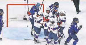 Local Hockey Players Enjoy Watching Winter Olympics