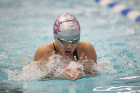 Only In Print: Fontbonne Swimmer Gets Cheers From Olympian