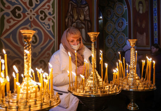 UKRAINE CATHEDRAL PRAYER