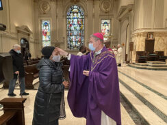 Ash Wednesday Returns to Pre-Pandemic Ways, Stirs Hope in Diocese Faithful