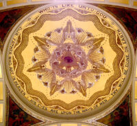 Artists Perfect Faux Finishing to Restore Catholic Churches 