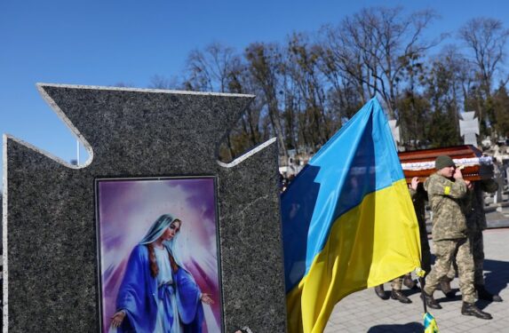 FUNERAL UKRAINE SERVICEMEN