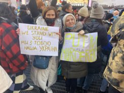 Ukrainian New Yorker Worries for Her Family’s Safety Back Home
