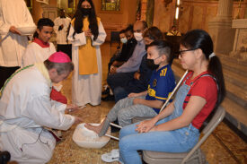 The Mass of the Lord’s Supper  Starts the Easter Triduum
