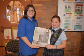 Sisters Team Up In Hopes of Winning Fundraiser for Catholic Schools