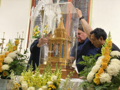 Harlem Church Packed for Veneration of St. Bernadette Relics on First U.S. Tour 