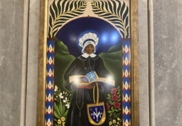 Diversity Lines the  Walls at Church of St. Francis Xavier