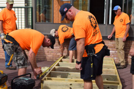 Foundation Builds Ramps to Carry On FF Klein’s Legacy of Service