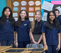 Ukrainian Student Settling in at Our Lady of Grace Academy