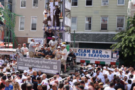 Glorious Giglio Makes Its Presence Felt at OLMC Feast