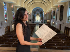 St. Anselm Music Director Therese Panicali Hits All the Right Notes