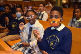 Only In Print: Students Prepare to Pray Rosary for Persecuted Christians Worldwide