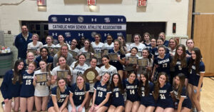 Xaverian Clippers Sweep Girls’ Volleyball City Championships