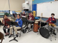Only In Print: Students Compose Music at St. Saviour CA