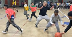 Parents vs. Kids Hoops Game Honors Legend Kobe Bryant