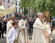 Eucharistic Processions Launch Year of the Parish Revival