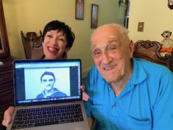Vet Honored by Parish, Knights, School Kids in Astoria