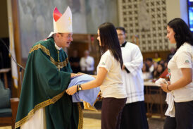 WYD Pilgrims Celebrate Send-Off Mass Ahead of Flight to Lisbon